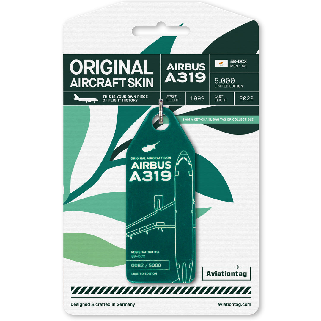 Aviationtag - Airbus A319 5B-DCX Cyprus Airways Edition