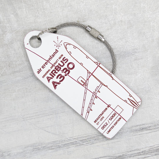 Aviationtag X Air Greenland Norsaq Airbus A330 OY-GRN Edition White - Aviationtag