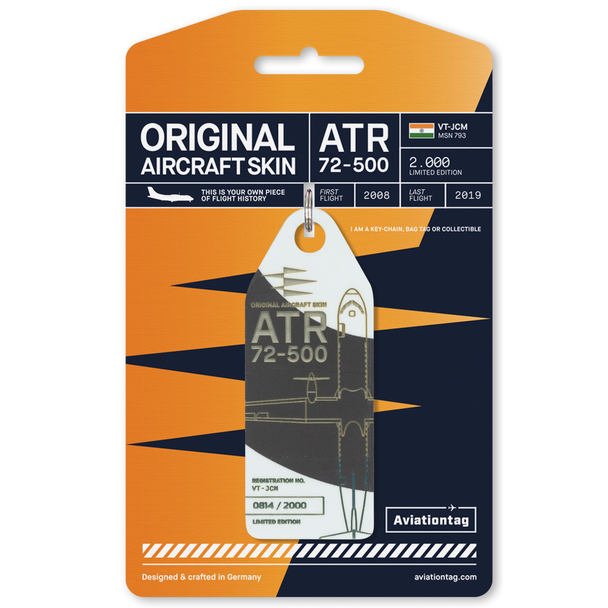エアセルビア航空 Aviationtag ATR72-212 Aviationtag X Air Serbia