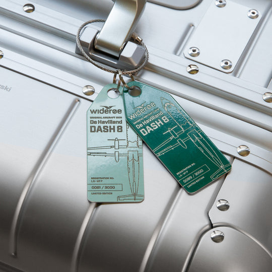 Aviationtag X Widerøe Dash 8 LN-WFP Edition Mood Bag Tag