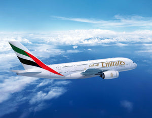 Airbus A380 in der Luft Banner