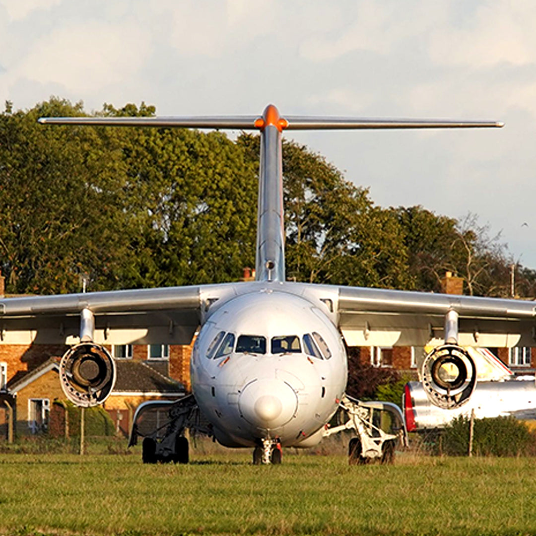 Jota Aviation BAe 146 G-SMLA Aviationtag Edition Plane before Teardown