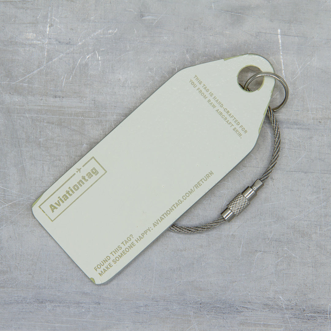 Aviationtag DHL Express Boeing 757-200F D-ALEW Aircraft Tag Edition Back