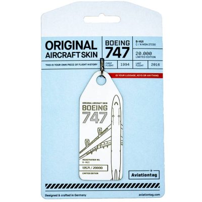 Boeing 747 – B-HUI Aviationtag