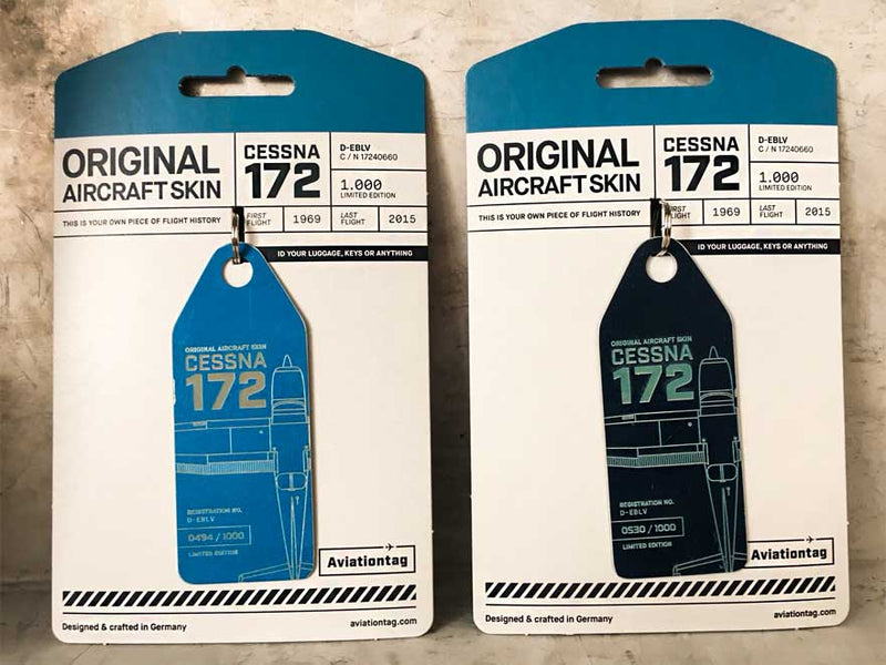 Cessna 172 – D-EBLV Aviationtag