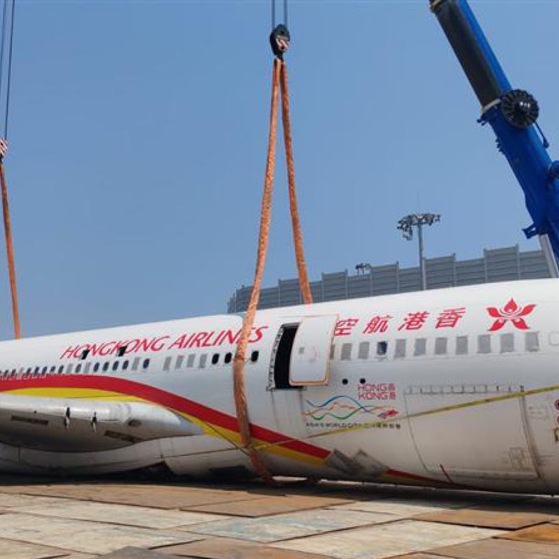 Aviationtag Blog: Teardown of B-LNF at Hongkong Airport