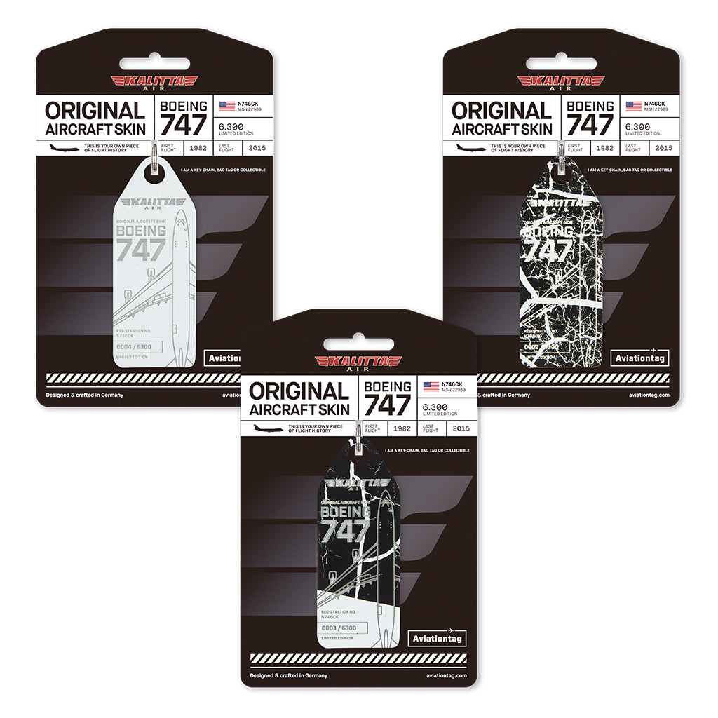Aviationtag x Kalitta Air: Limited Boeing 747 N746CK Set