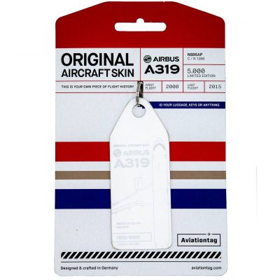 Airbus A319 – N886AP Aviationtag