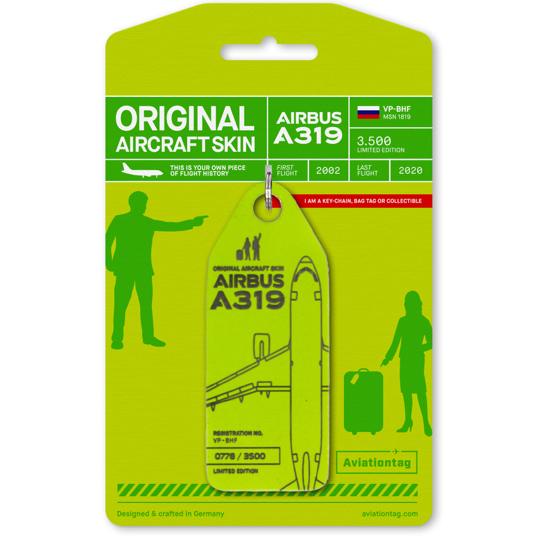 Airbus A319 - VP-BHF - Aviationtag