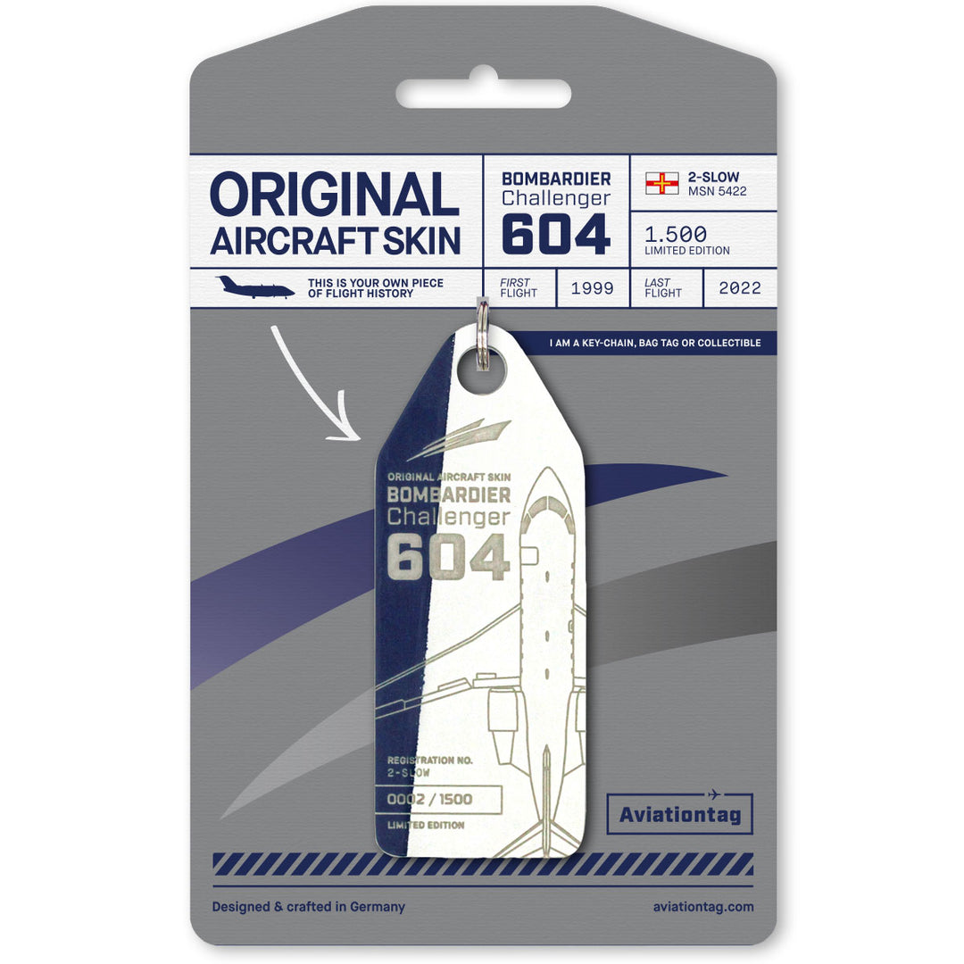 Bombardier Challenger 604 - 2-SLOW - Aviationtag