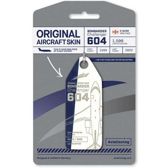 Bombardier Challenger 604 - 2-SLOW - Aviationtag