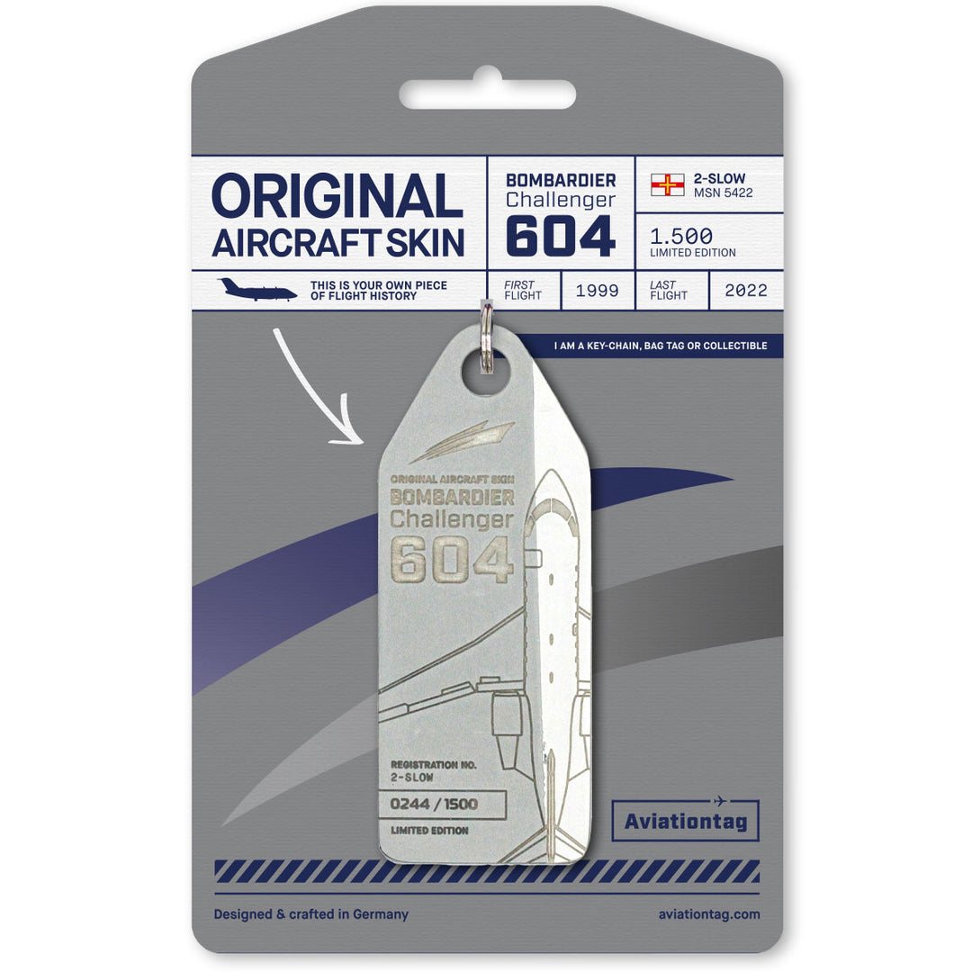 Bombardier Challenger 604 - 2-SLOW - Aviationtag