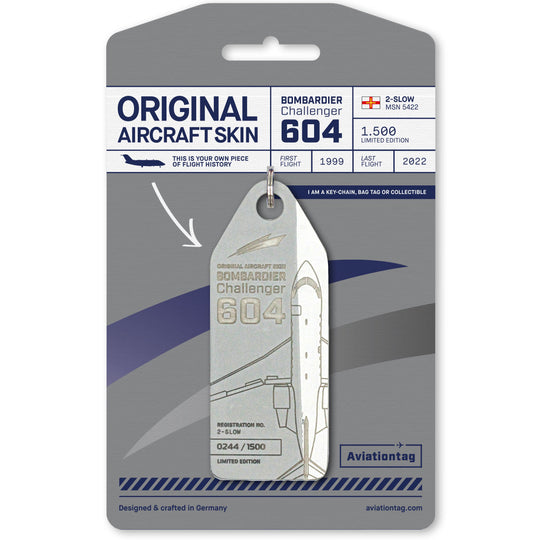 Bombardier Challenger 604 - 2-SLOW - Aviationtag