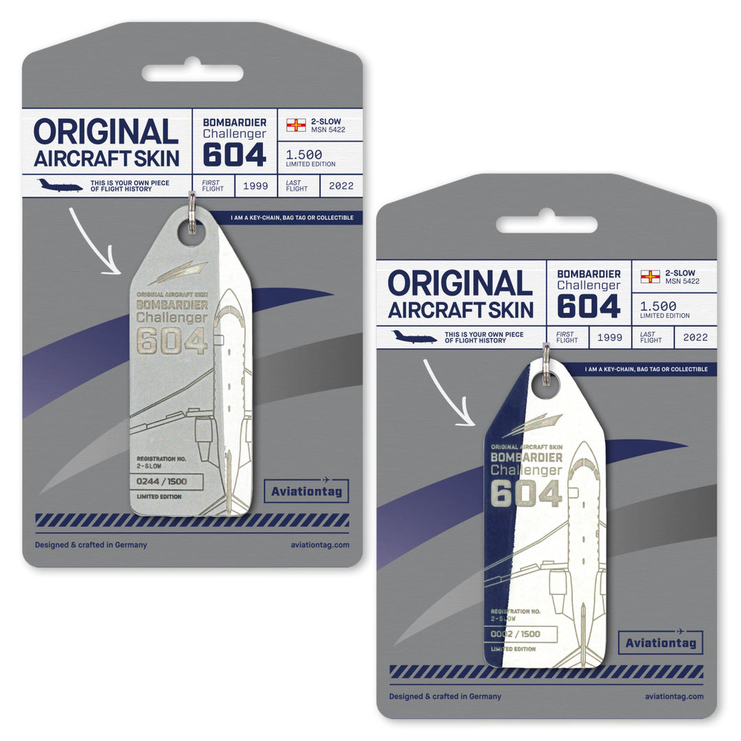 Bombardier Challenger 604 - 2-SLOW - Aviationtag