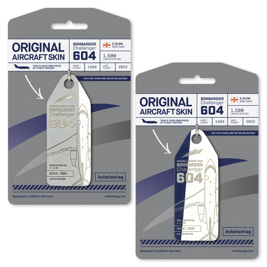Bombardier Challenger 604 - 2-SLOW - Aviationtag