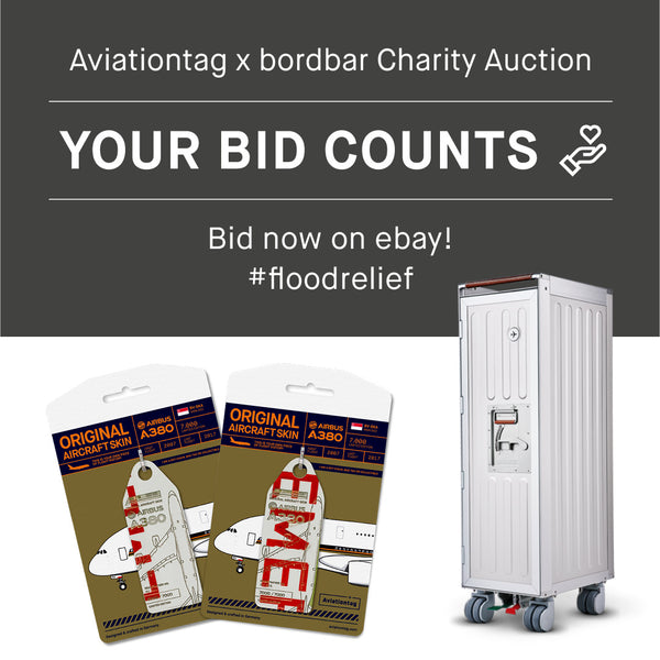 Aviationtag X bordbar Charity Auction
