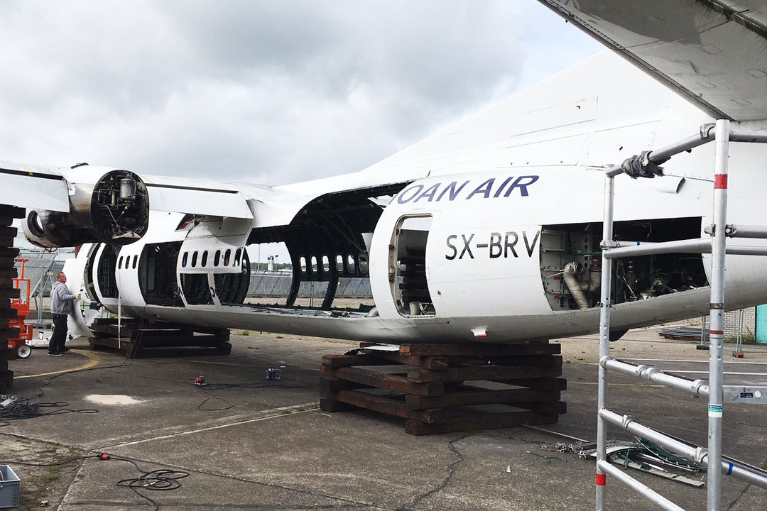 Transformation of a Fokker 50 to an Aviationtag