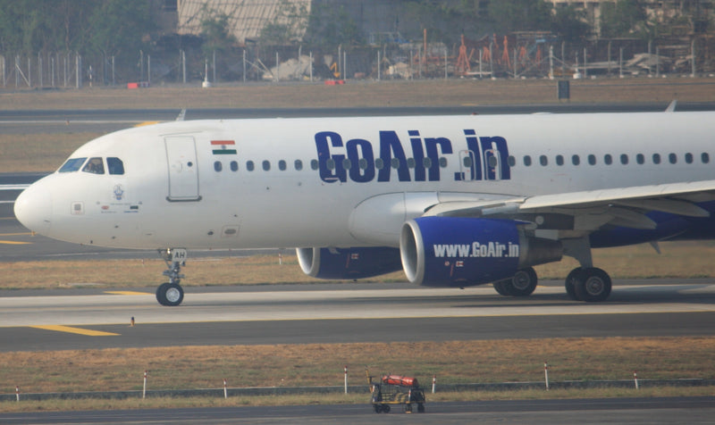 Aviationtag Blog Post: The Airbus A320neo VT-WJC Edition - Photo of a GoAir aircraft on taxiway