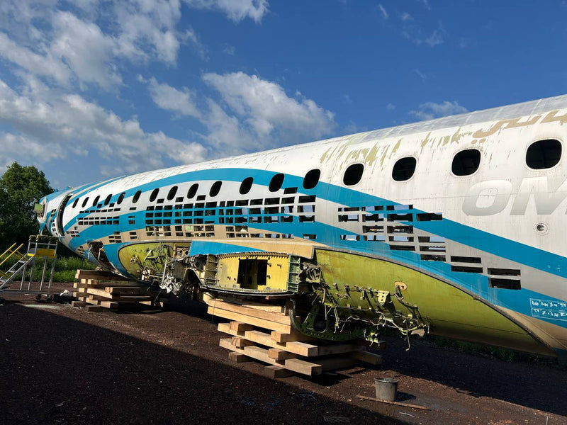 Oman Air Embraer E175 A4O-EA after the Aviationtag Cuts