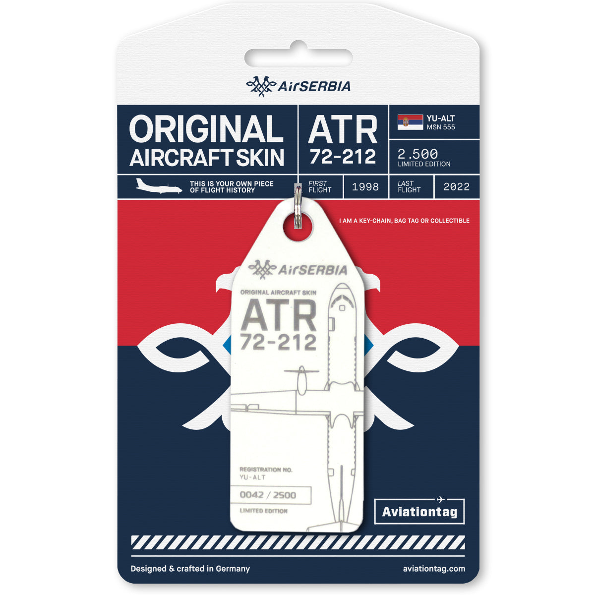 Air Serbia ATR 72 - YU-ALT -Aviationtag