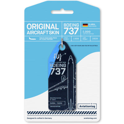 Aviationtag Boeing 737 D-ABKA Edition