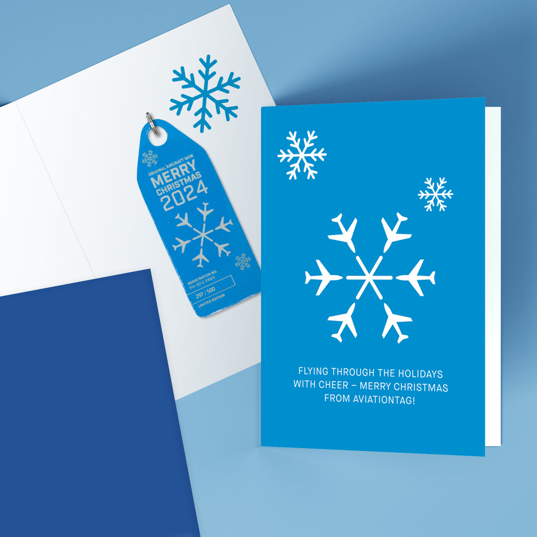 Aviationtag Christmas Tag 2024 - PH-BFG Aviationtag Christmas Tag 2024 - PH-BFG