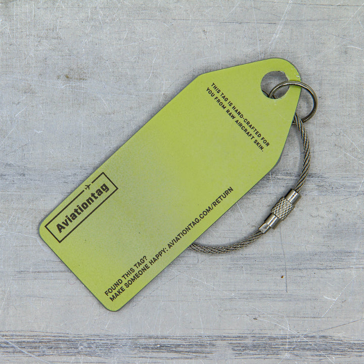 Aviationtag CS-TGV – Exclusive edition of Europe's last