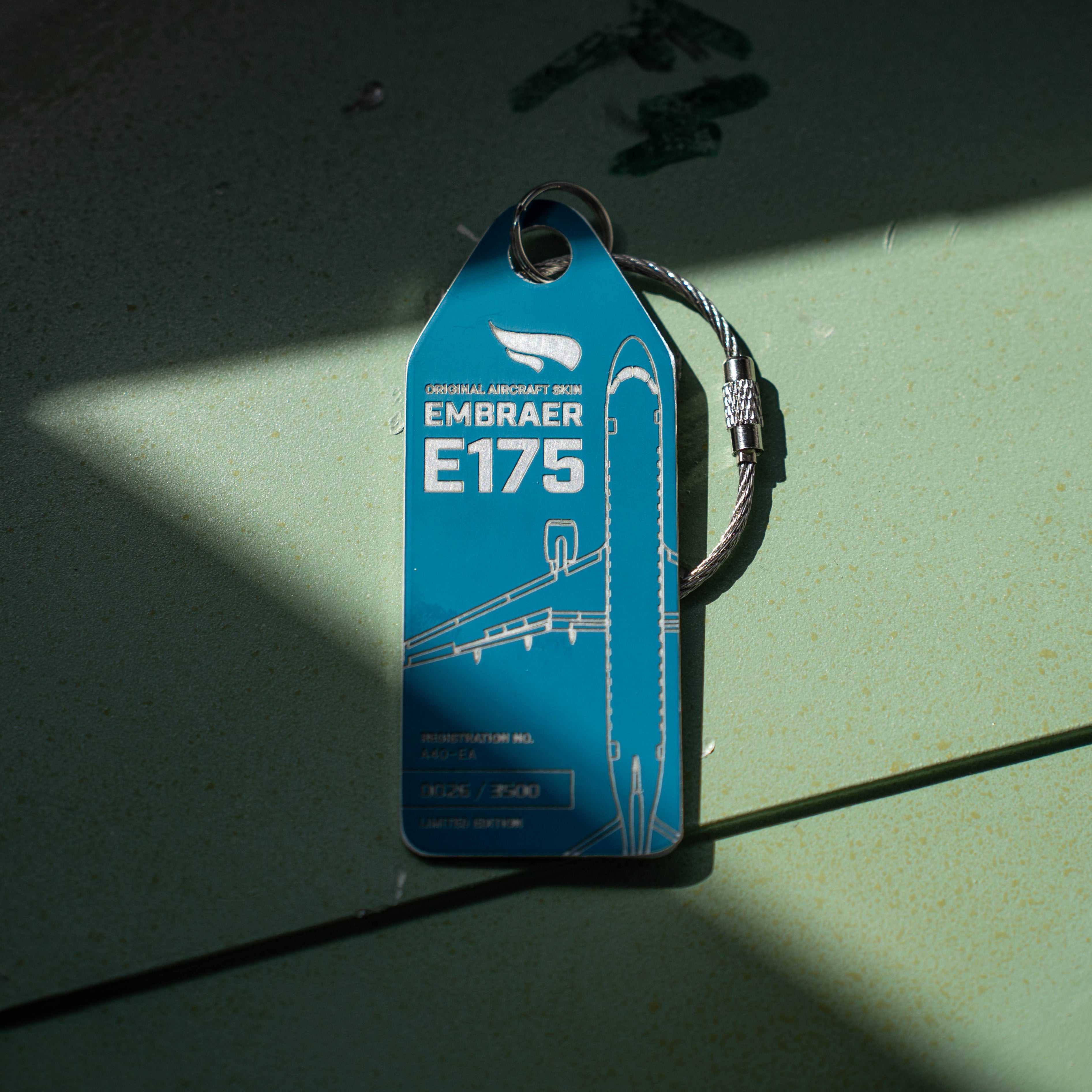 Aviationtag A4O-EA with NoLongerLost QR Code