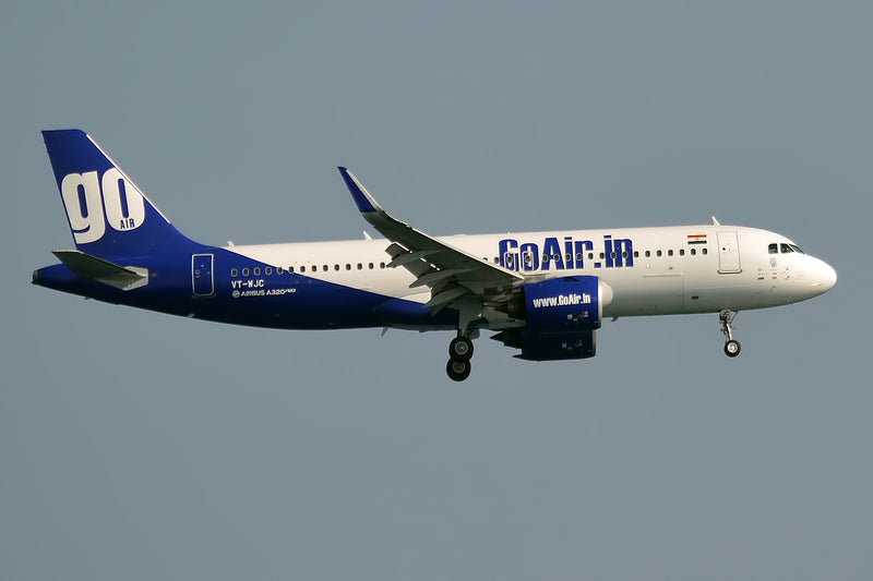 Aviationtag Blog Post: The Airbus A320neo VT-WJC Edition - Photo of the ac up in the air in GoAir livery