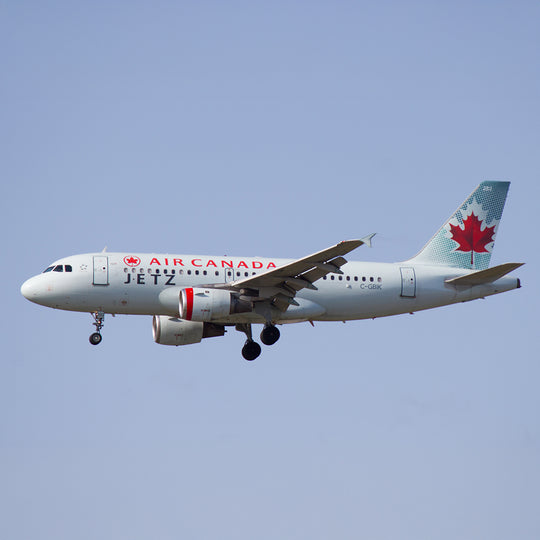 Aviationtag Airbus A319 C-GBIK Edition ex AIr Canada & Jetz aircraft up in the air in the old Air Canada livery 