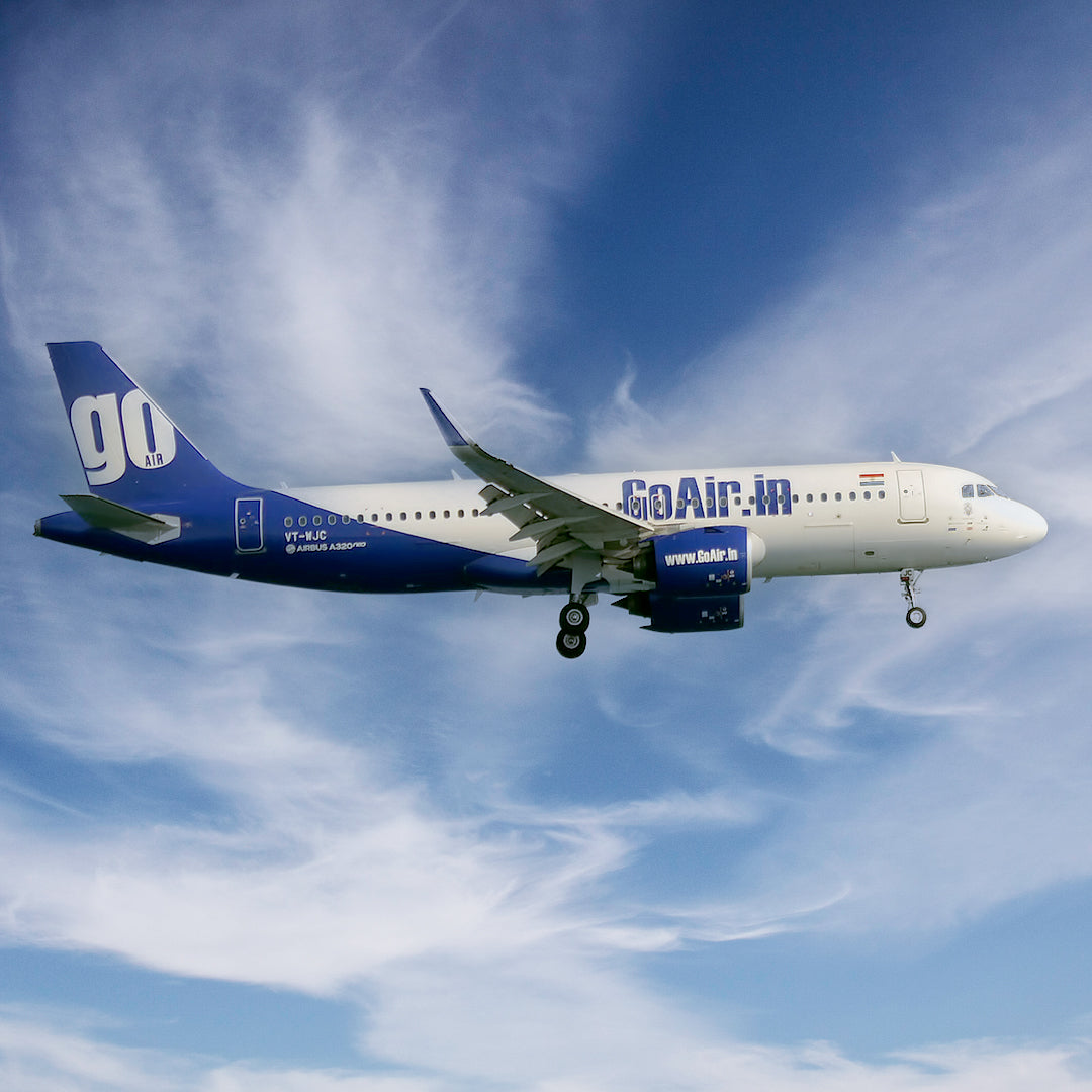 Aviationtag Airbus A320neo Edition VT-WJC GoAir Aircraft Tag Edition - A320neo up in the air