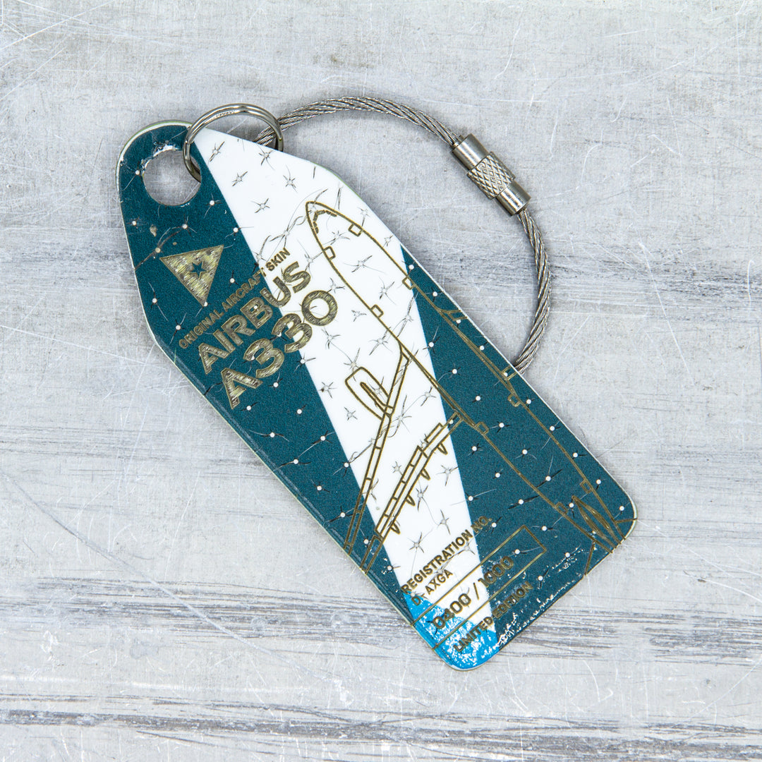 Aviationtag Airbus A330 D-AXGA Cuba Aircraft Tag Edition Multicolor  Tag Variation 2