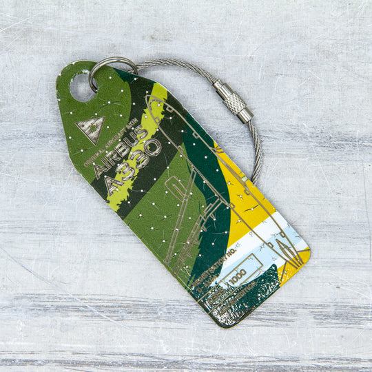 Aviationtag Airbus A330 D-AXGA Cuba Aircraft Tag Edition Multicolor  Tag Variation 1