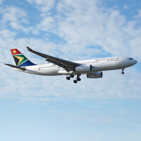 South African Airways Airbus A330 ZS-SKV Aviationtag Edition - Aircraft up in the air