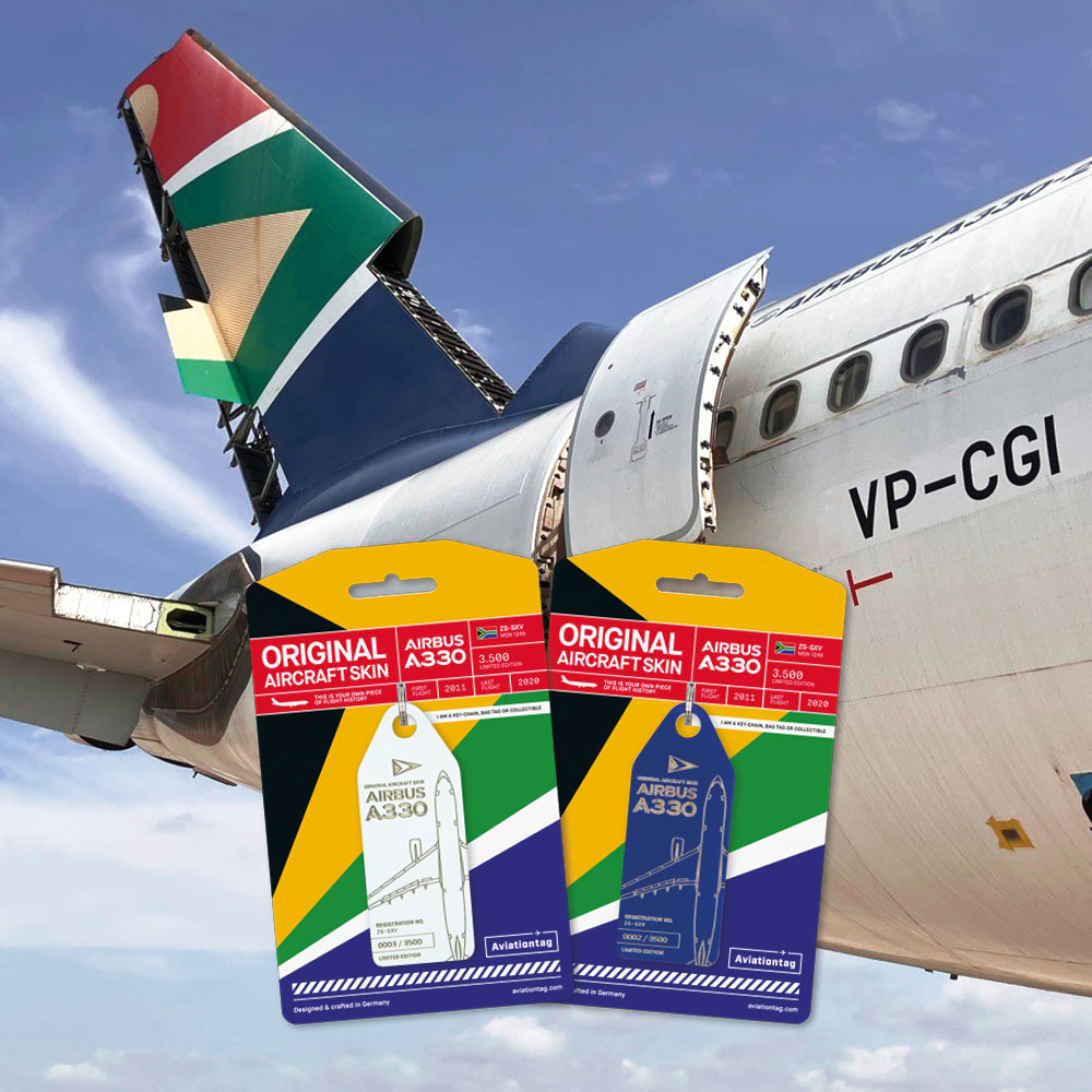 Keyrings made from genuine Aircraft Material | Aviationtag