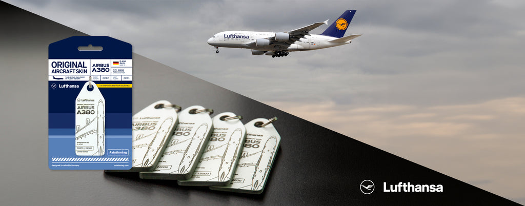 Schlüsselanhänger Aus Echtem Flugzeugmaterial | Aviationtag