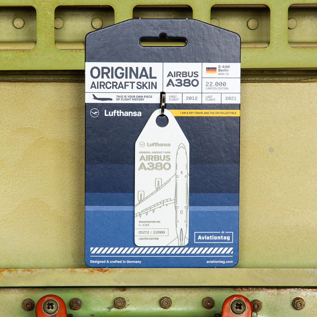 Aviationtag x Lufthansa A380 D-AIMI “Berlin” – Officially Licensed