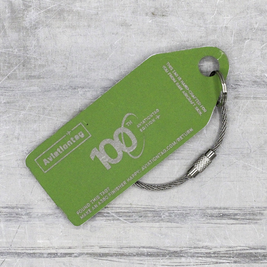 Aviationtag 100th Edition - Air France Airbus A380 F-HPJA Aviationtags