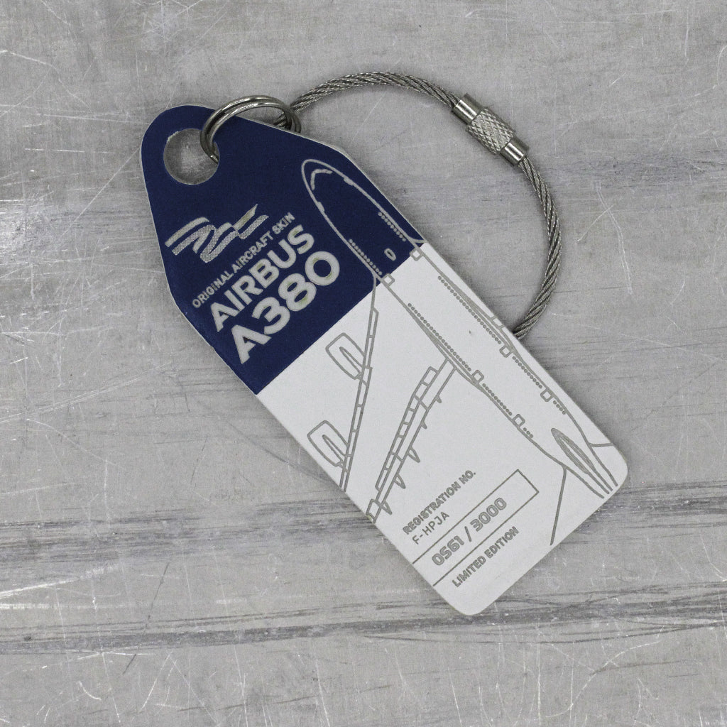 航空機・ヘリコプター Air france aviationtag A380 Aviationtag Airbus A380 - F-HPJF Edition Key-Chain and Bag