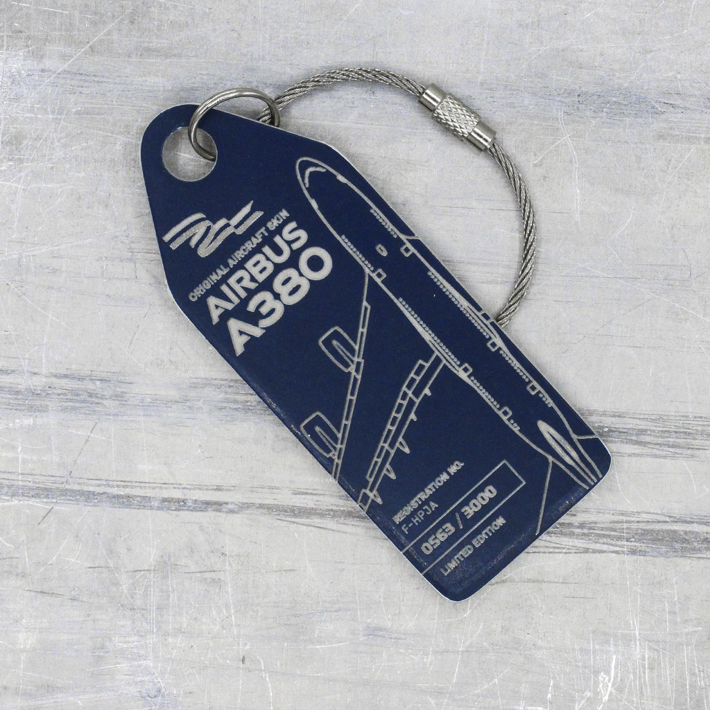 Aviationtag 100th Edition - Air France Airbus A380 F-HPJA Aviationtags