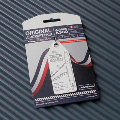 Aviationtag 100th Edition - Air France Airbus A380 F-HPJA Aviationtags