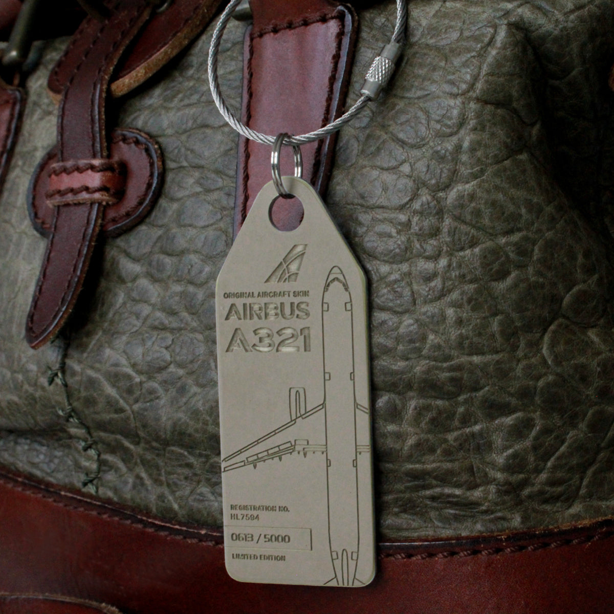 Aviationtag Airbus A321 Asiana HL7594 Edition Stonelake