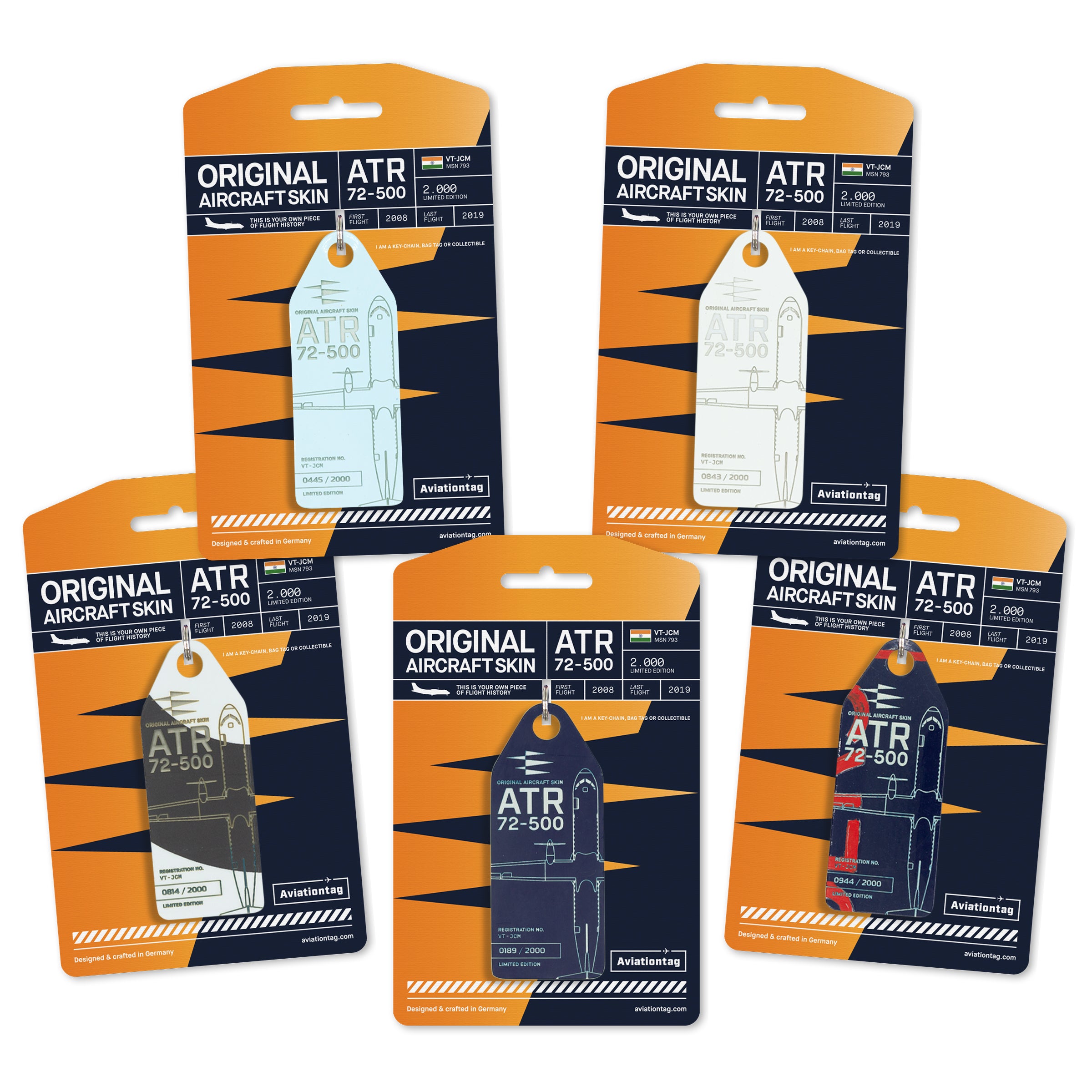 ATR 72 - VT-JCM Collectors Set – Aviationtag