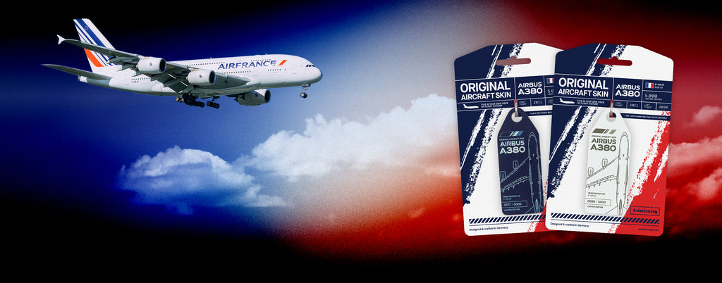Aviationtag Air France Airbus A380 F-HPJF Collection