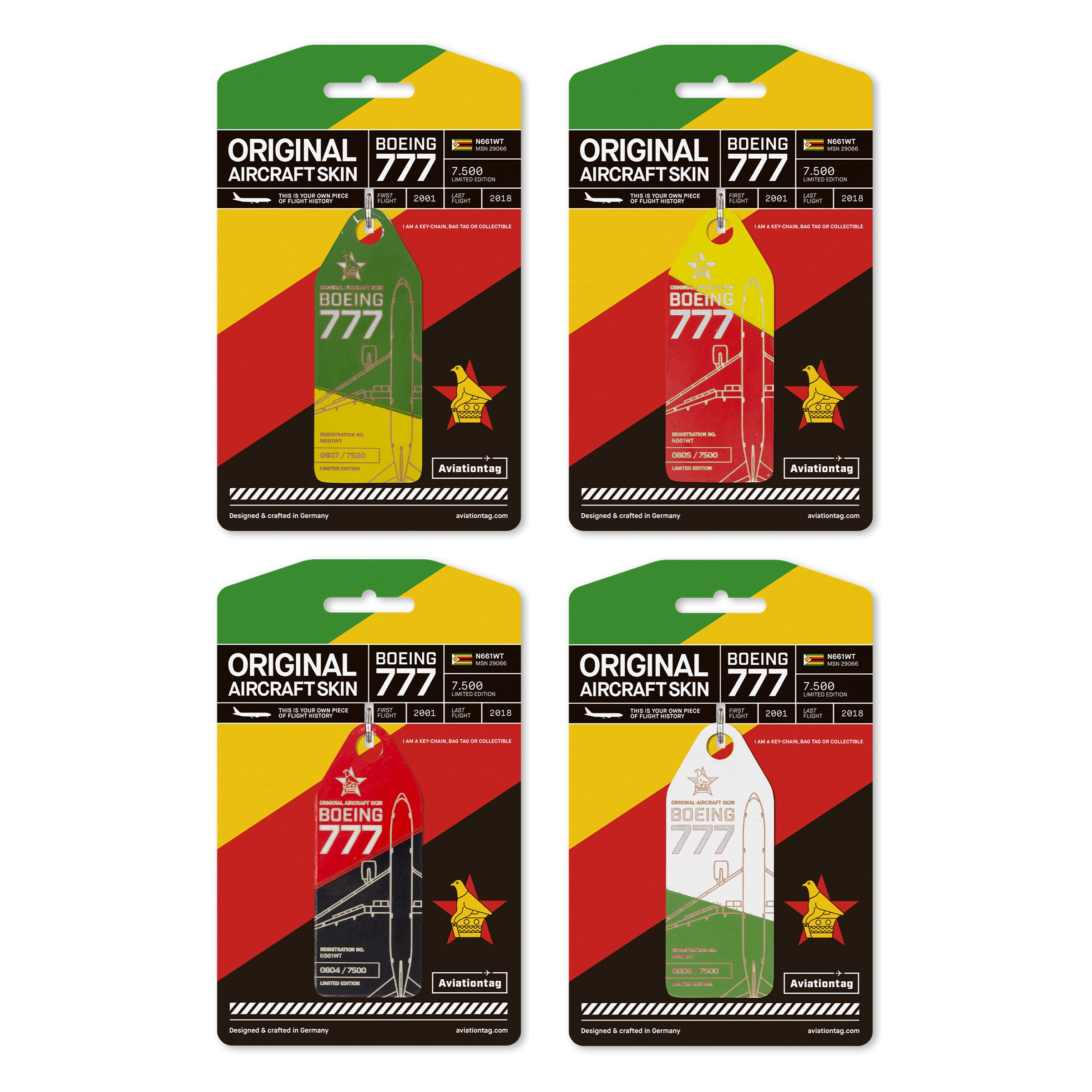 Air Zimbabwe Collection: Exclusive Aviationtags from the