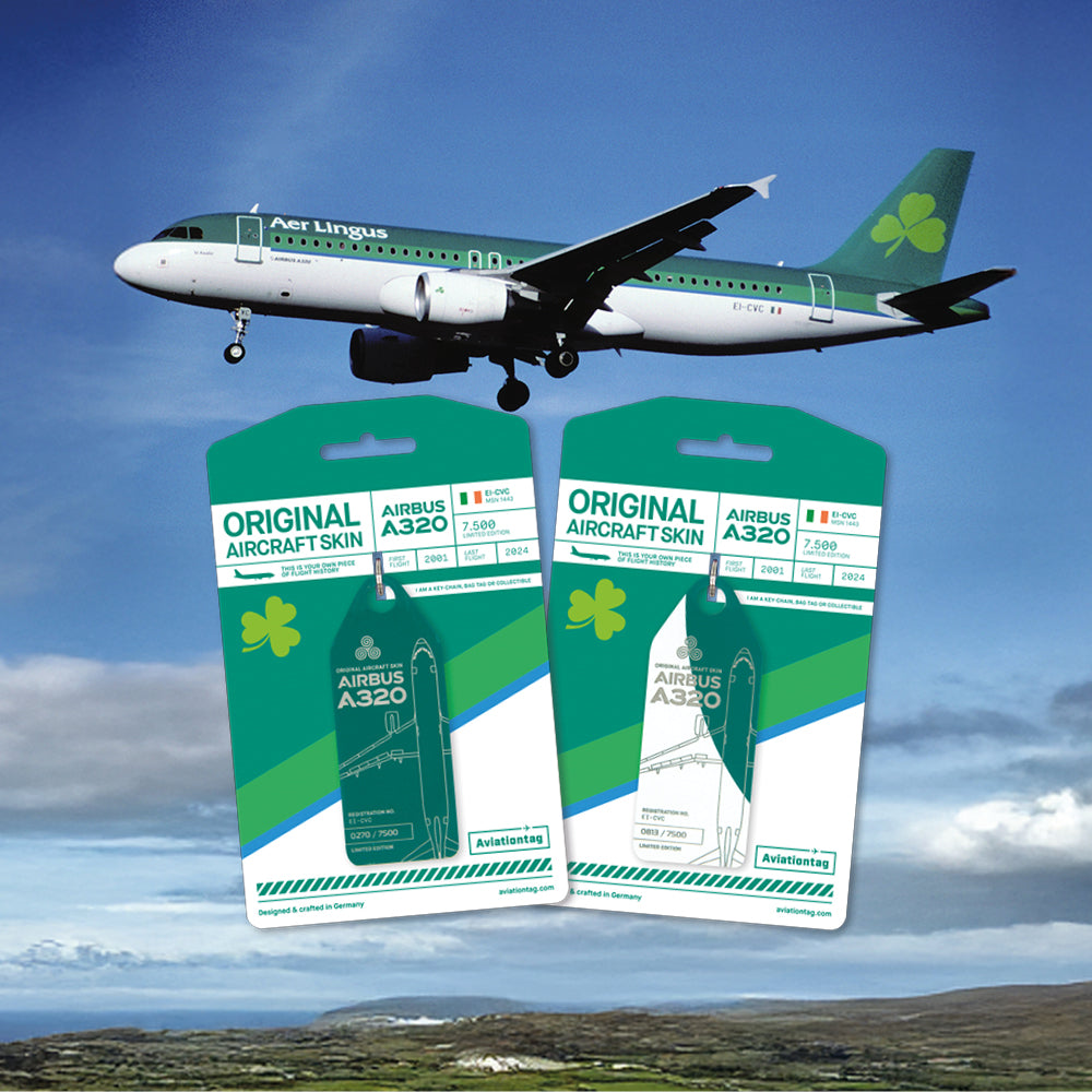 Aviationtag Airbus A320 EI-CVC Edition Mobile Banner