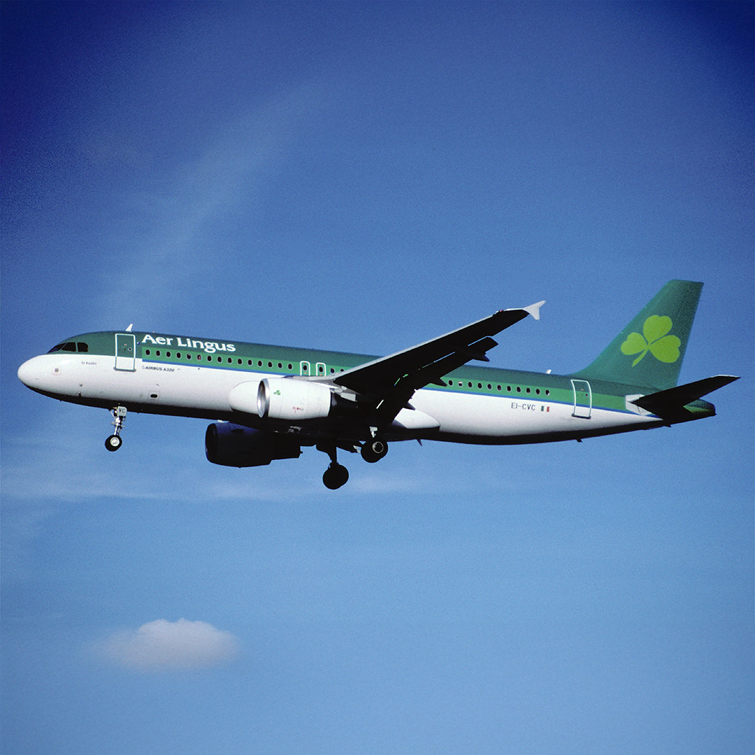 Aviationtag EI-CVC Green – Aer Lingus Airbus A320 Aircraft Tag MSN