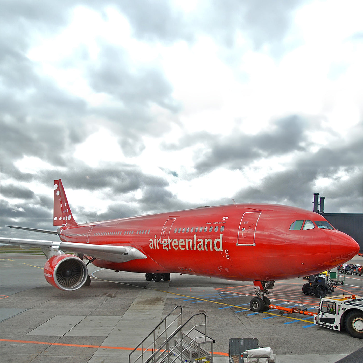 Aviationtag X Air Greenland Norsaq Airbus A330 OY-GRN Edition White - Aviationtag