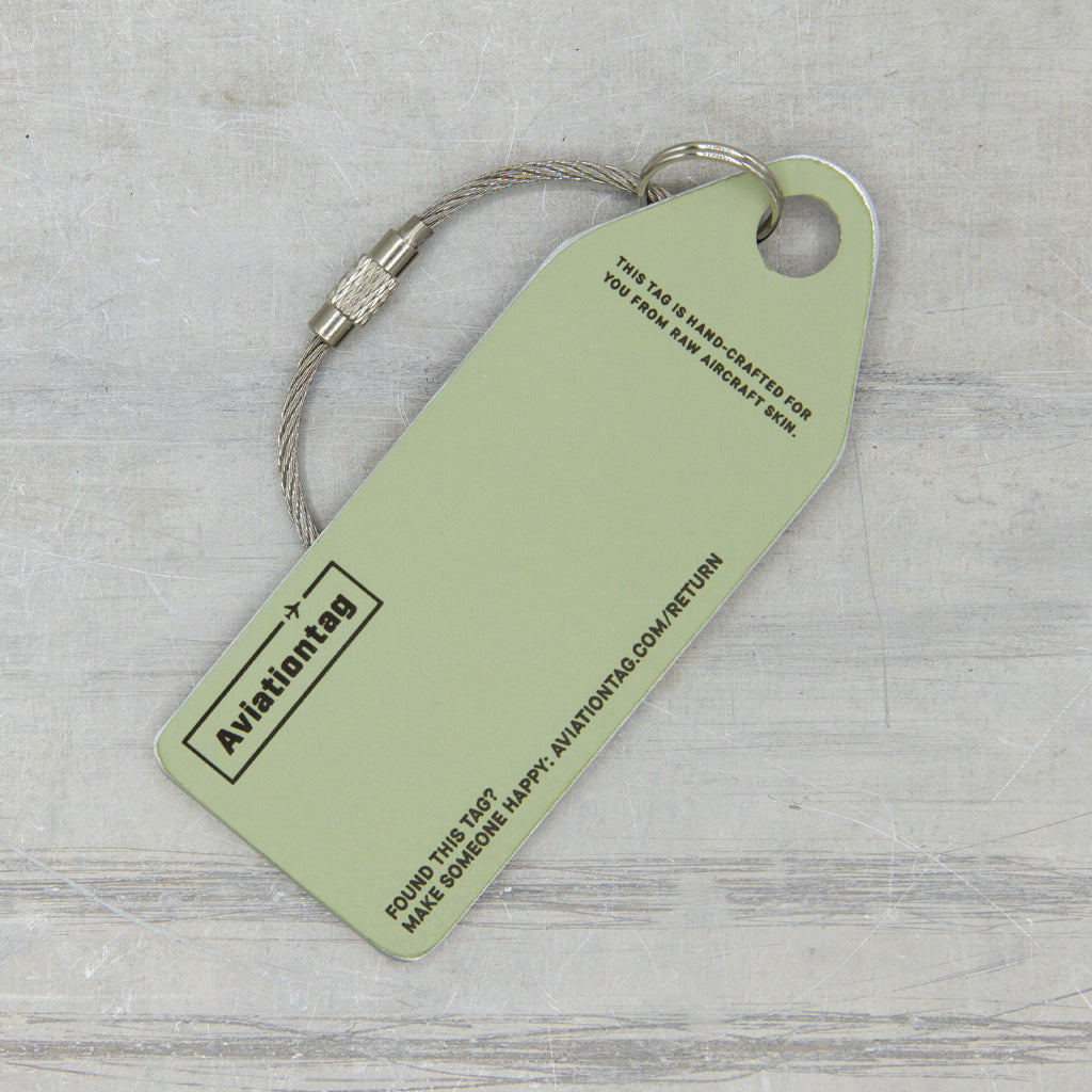 LH ルフトハンザ航空Aviationtag A340-600 灰色 Aviationtag x Lufthansa Upcycling Edition: Airbus A340-600 D-AIHE