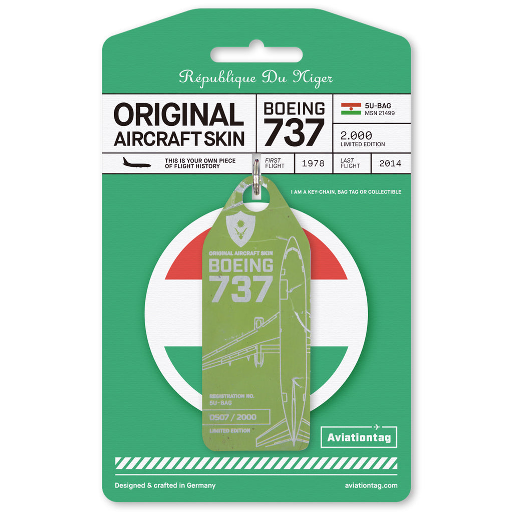 Boeing 737 5U-BAG – Travel Back with Aviationtag to 1978
